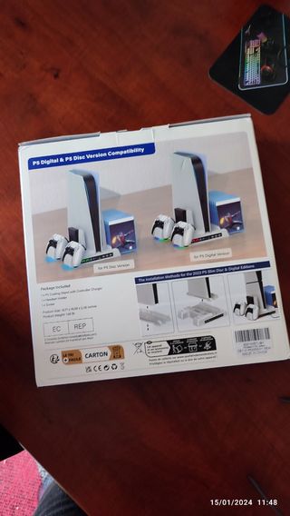 Soporte de ps5 y ps5 slim 