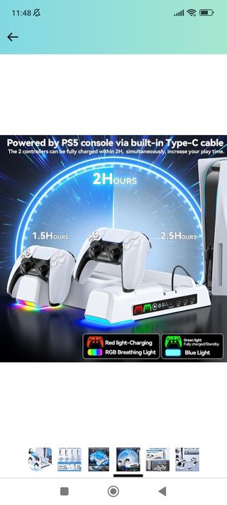 Soporte de ps5 y ps5 slim 