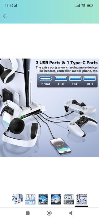 Soporte de ps5 y ps5 slim 