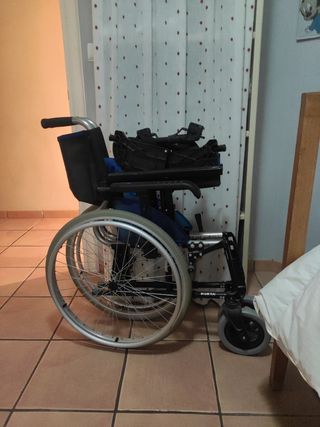 Silla de ruedas.