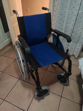 Silla de ruedas.