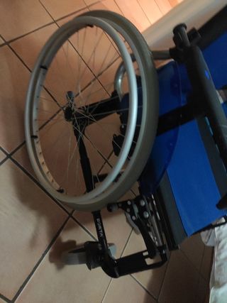Silla de ruedas.