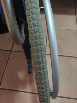 Silla de ruedas.