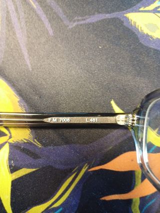 Gafas diseño frances,y cristal amarillo de sol...