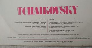 Vinilos,2 Discos de Tchaikowsky.