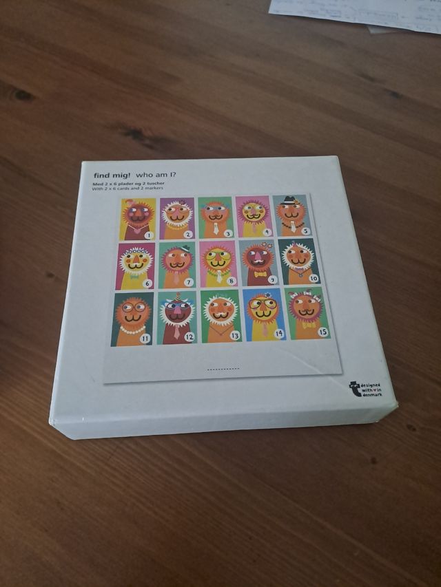 Juego Who am I / find mig!