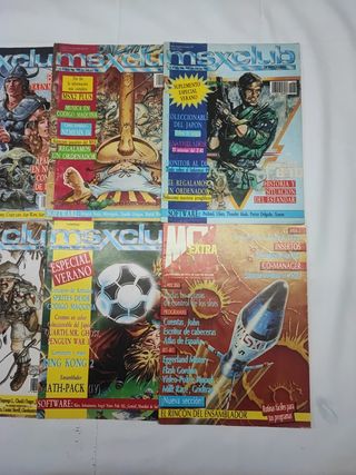 REVISTAS MSXCLUB AÑOS 88-89