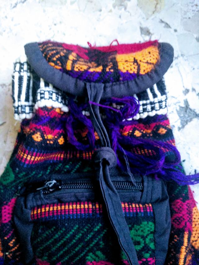 Mochila vintage color