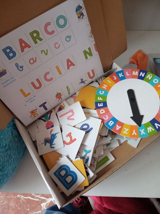 Juego de letras, aprendo en positivo