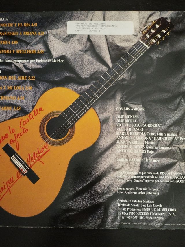 Enrique De Melchor. FIRMADO 