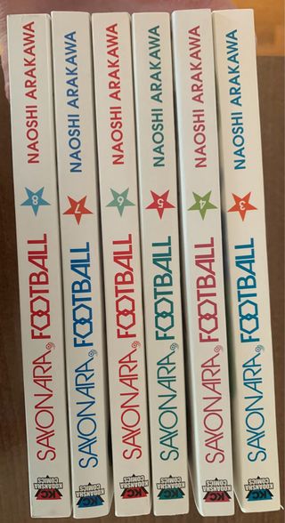 SAYONARA FOOTBALL 3-8. INGLÉS.