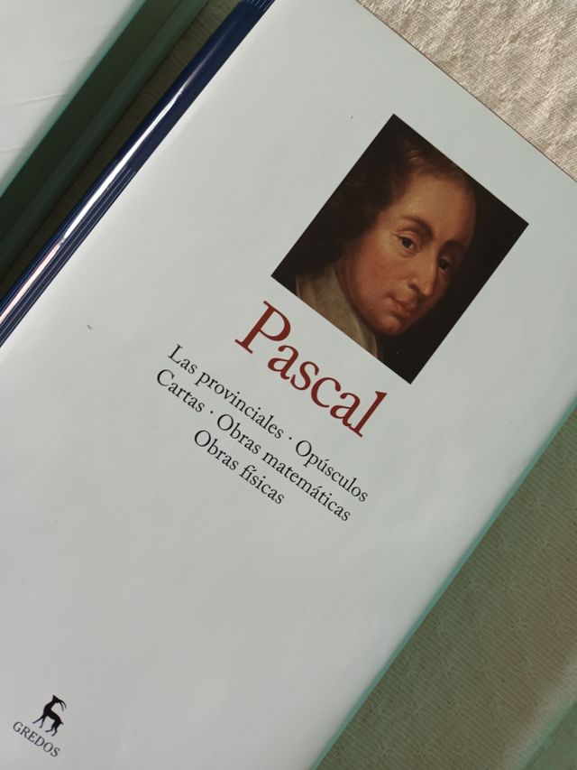 Pascal. Editorial Gredos