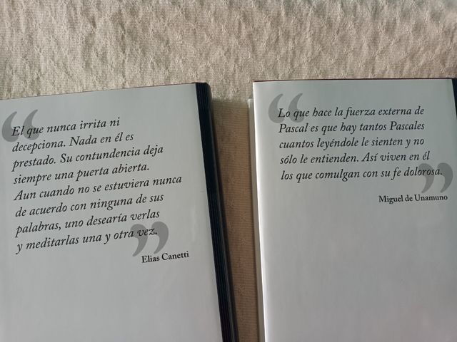 Pascal. Editorial Gredos