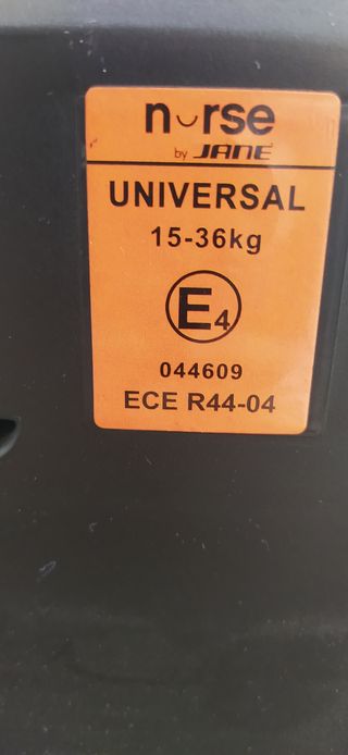 Silla de coche NURSE by JANÉ, grupo 2-3