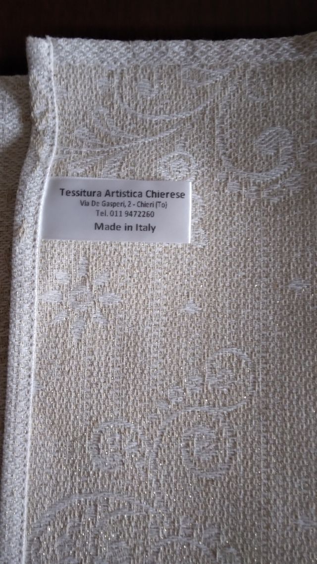 Centrotavola  tessile cotone