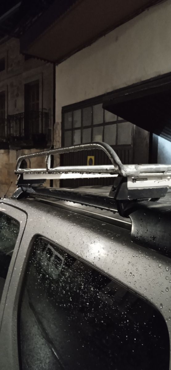 Barras de baca de automovil