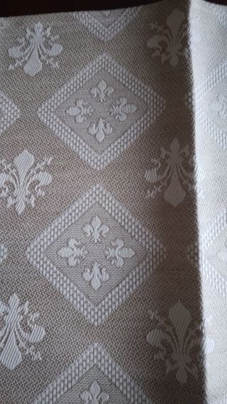 Centrotavola tessile panna