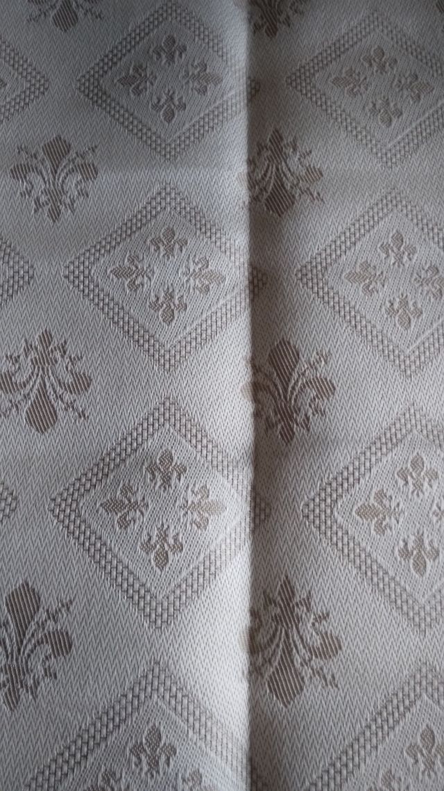 Centrotavola tessile panna