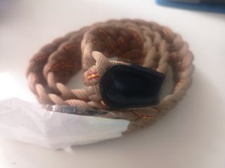 Cinturón elástico trenzado de poléster 100 cm