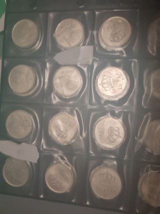 20 monedas 25 pesetas 1975-1984