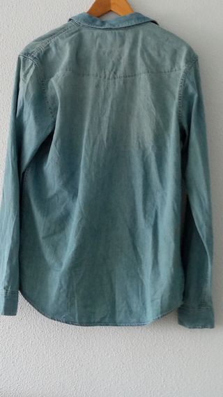 Camisa vaquera hombre Zara 