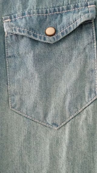 Camisa vaquera hombre Zara 