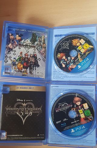 juegos Kingdom Hearts ps4 y collar