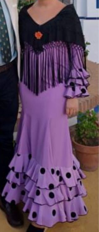 TRAJE DE FLAMENCA ARTESANAL