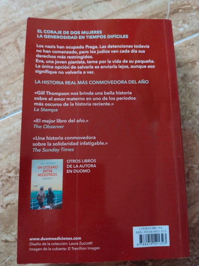 Libro La niña del andén