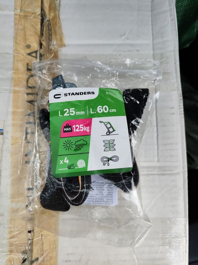 Correas de fijación con hebilla