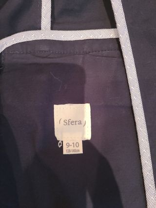 Americana niño talla 9-10años