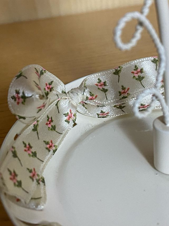 Portagioie cuore Country Rose