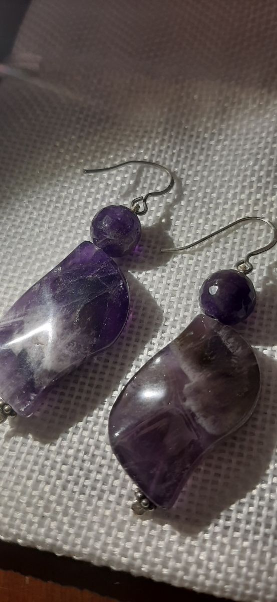 Orecchini Ametista