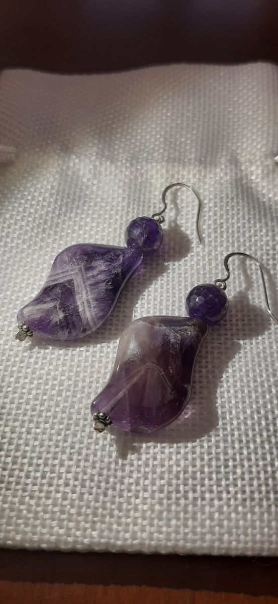 Orecchini Ametista