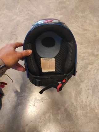 Casco esqui brico 53cm infantil 