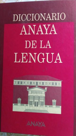Diccionario Anaya de la lengua