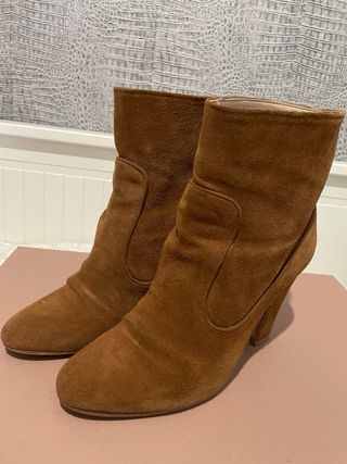 Botin Zara marrón