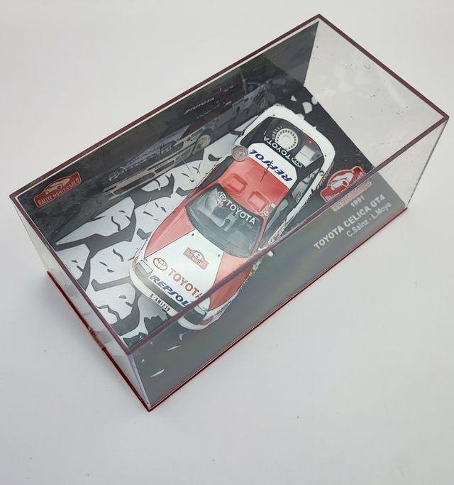 TOYOTA CELICA GT4 1991 1/43 C. SAINZ - L. MOYA