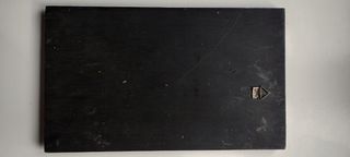 Placa esmalte al fuego atribuida a Modest Morató