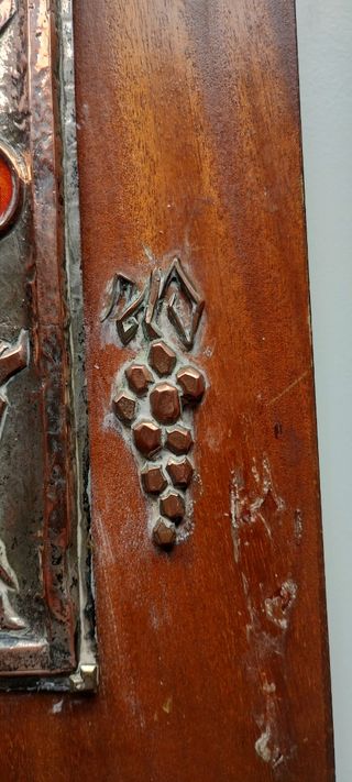 Placa esmalte al fuego atribuida a Modest Morató