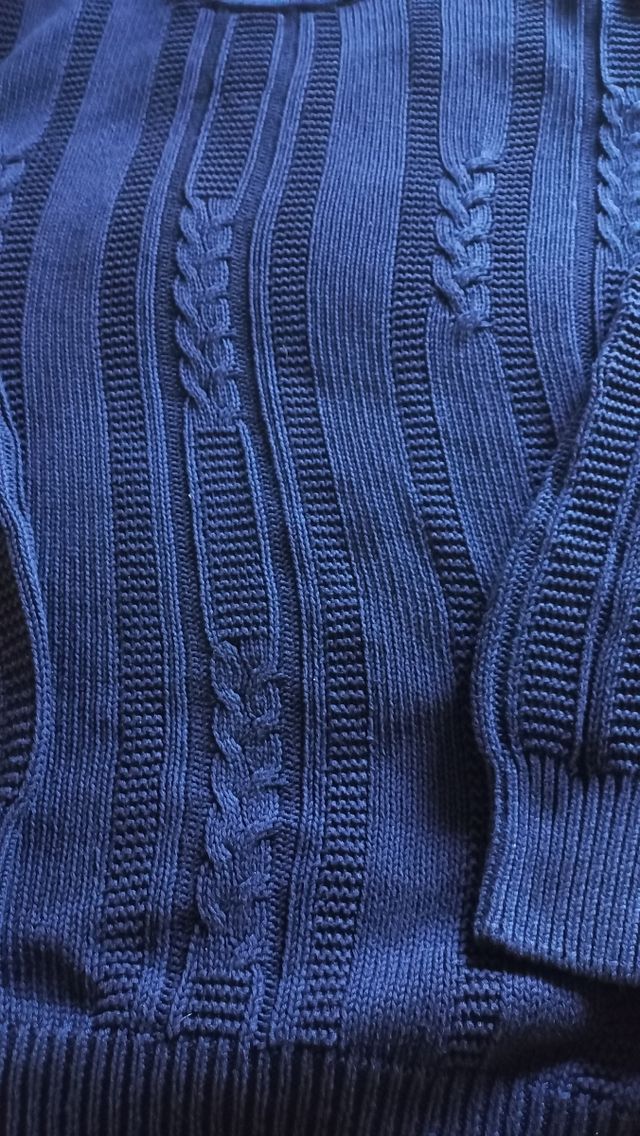 pullover uomo puro cotone