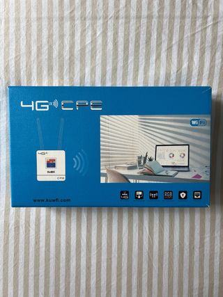 KuWFi Router 4G LTE WiFi Inalámbrico 300 Mbps