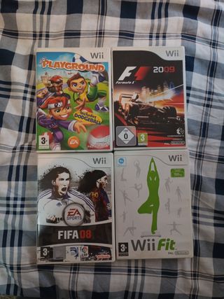 JUEGOS ORIGINALES WII