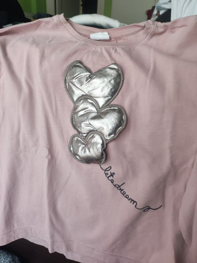 T-shirt de menina Zara T8 anos