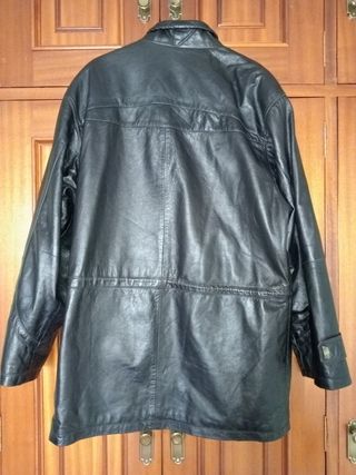 Abrigo piel oversaiz