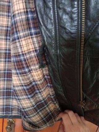 Abrigo piel oversaiz