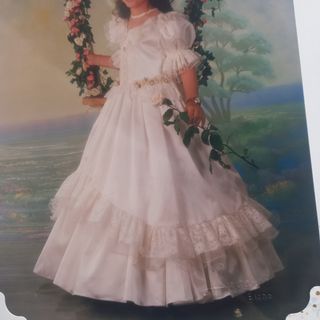 Vestido de comunión  niña