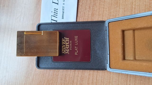 Mechero Silver Match París