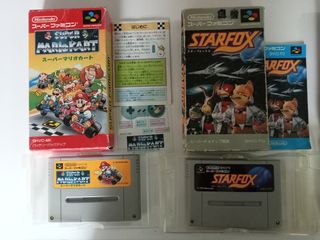 4 juegos Super famicom  