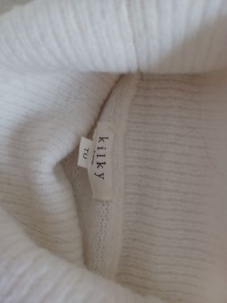 Jersey rayas Talla Unica botón joya